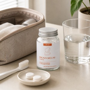 [FROM OREUM] Pasta de Dientes Sólida con Sabor a Mandarina de Jeju para Clientes de Resorts y Hoteles - Product Image 3