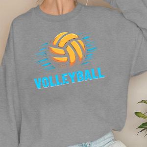 Sweat-shirts pour femmes VOLLEYBALL avec bandes de vitesse - Product Image 4