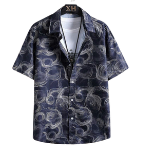 Family Beach Holiday Hawaiian Shirt Set Traje de vacaciones a juego - Product Image 4