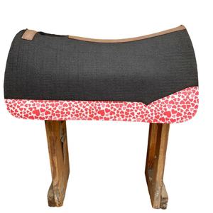 Tapis de selle Western en feutre de laine 100% conçus sur mesure Fournisseur équestre Weaver Leather Contour Horse Products - Product Image 6