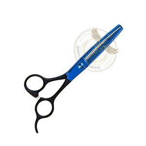 Tijeras Profesionales de Peluquería para Adelgazar el Cabello, de Acero Inoxidable, Personalizadas, con Anillo para el Dedo, Suministros para Salón de Belleza - Product Image 3