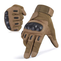 Guantes de Motociclismo de Cuero para Carreras, Protección Completa para los Dedos, Transpirables, Antideslizantes, con Pantalla Táctil, para Motocross