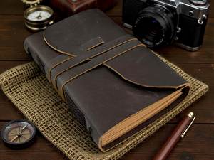 Carnet de notes artisanal en cuir rustique avec pages lignées et non lignées, journal d'écriture vintage, carnet de croquis, cadeau pour écrivains - Product Image 3