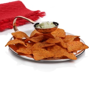 Plato de Servir de Metal de Forma Irregular Moderna, Diseño Sólido Pulido, Apto para Lavavajillas, para Aperitivos y Bocadillos en Fiestas - Product Image 2