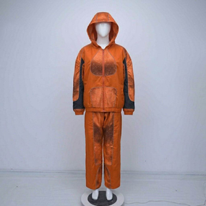 High Quality Men Windproof Waterproof Windbreaker Set <b>Lightweight</b> Nylon <b>Jacket</b> Pants Gym <b>Running</b> Tracksuit OEM Custom Design - Product Image 3