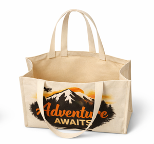Bolsa de Compras de Lona de Algodón 100% con Logotipo Personalizado, Refuerzo Inferior, Ecológica, Resistente, Lavable, de Alta Calidad, 12 oz - Product Image 4