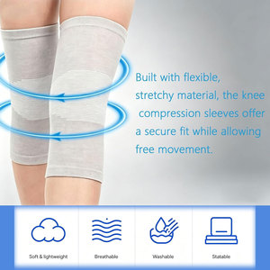 Rodilleras elásticas de compresión para hombres y mujeres, soporte para artritis, comodidad para correr y fitness - Product Image 2