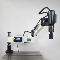 Machine à tarauder métallique à double vitesse M16-M48, grande capacité de taraudage, utilisée pour le traitement efficace des filetages