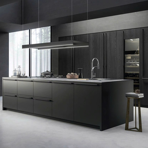 Gabinetes de Cocina Modernos Personalizados JY Project, Tablero MDF, Estilo Europeo, Muebles RTA, Listos para Armar, Juego Completo, Ecológicos y Fáciles de Instalar - Product Image 2