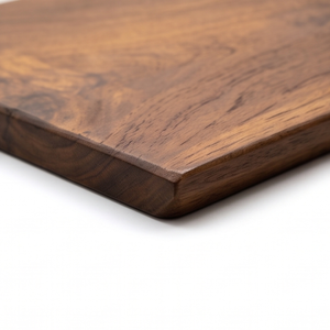 Planche à découper rectangulaire en teck naturel de qualité supérieure, durable, pour la préparation des aliments et le service bio en cuisine - Product Image 2