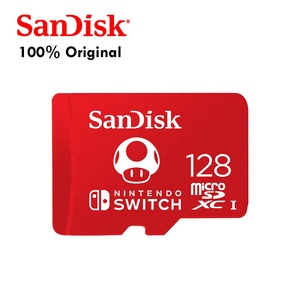 Tarjeta de memoria SanDisk Tarjeta microSDXC de 128GB, con licencia para Nintendo Switch, a la fecha, a la fecha - Product Image 1