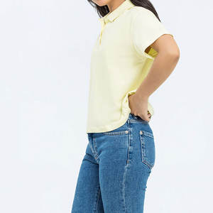 Camisetas de Secado Rápido para Mujer, Camisetas Polo de Algodón y Poliéster, Camisetas Polo Cómodas de Alta Calidad para Mujer - Product Image 3