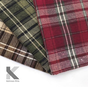Diseños Personalizados, Tela de Franela 100% Algodón, Tela de Franela Teñida con Hilo, Tela Estampada a Cuadros para Camisas de Franela y Uniformes - Product Image 2