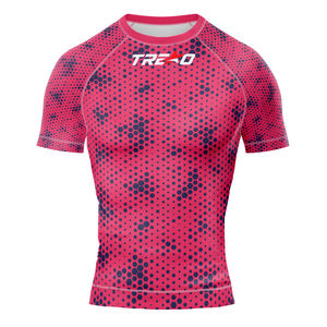 High Quality 100% Polyester MMA <b>Rash</b> <b>Guard</b> <b>BJJ</b> 2026 Design Your Own Unisex Short Sleeve Quick Dry Martial Arts Wear Breathable - Product Image 5