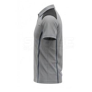 Chemise de cricket à manches courtes haute performance, texture lisse, respirante, séchage rapide, écologique, pour les séances d'entraînement des hommes - Product Image 4