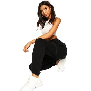 กางเกงวอร์มขนแกะแบบมีเชือกรูดหนาสำหรับผู้หญิงเสื้อผ้าสำหรับฤดูหนาวสไตล์หน้าแบนสวมใส่ได้ทุกแบบตามต้องการ - Product Image 2