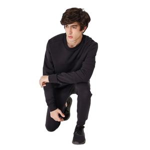 Ensemble de survêtement polaire pour homme OEM ODM de haute qualité, personnalisable avec logo, respirant, pour fitness et gym, style hiver uni, 100% coton - Product Image 6