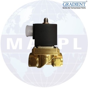 โซลินอยด์วาล์ว 54654652 ใช้ได้กับเครื่องอัดอากาศแบบสกรู MC AUTOMATION & CONTROLS ตัววาล์วทำจากทองเหลือง + ซีล NBR + ขดลวดทองแดง - Product Image 2