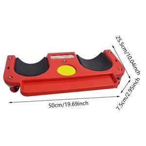 Tavola mobile per meccanici con ruote in ABS resistente, comoda e con vassoio porta attrezzi integrato per riparazioni auto - Product Image 5