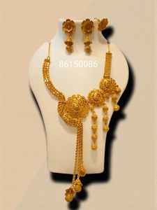 New Fashion Hiphop Style Gold Plated Black Brass Diamond <b>Infinity</b> Pattern Women's Jewelry Set Necklace <b>Bracelet</b> Engagement Party - Product Image 6