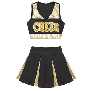 Tenues de cheerleading personnalisées avec logo, vêtements de performance athlétique haut de gamme, fabricant OEM, directement de l'usine pour les acheteurs internationaux - Product Image 2