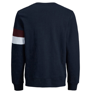 Sudadera de algodón grueso para hombre, personalizada, con cuello redondo, efecto desgastado por el sol, estilo vintage lavado, oversize, de corte holgado y corto, con efecto desgastado - Product Image 2