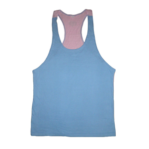 Camiseta Deportiva Personalizada para Hombre, Transpirable, 100% Poliéster, Tejido Sólido, Informal, para Fitness, Culturismo, Chaleco Deportivo - Product Image 2