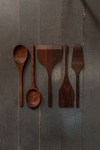 Handcrafted Eco-Friendly Wooden Salad <b>Tools</b> Set Salad Servers Serving Spoon Spatula Utensils Dishwasher <b>Safe</b> Kitchen Home - Product Image 1