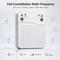 Penerima GNSS RTK Lingyuanshikong Base Et Rover X43C-2 IMU Multi-Band GPS BDS Galileo IP54 -30~65C untuk Pemetaan Drone dan Robot