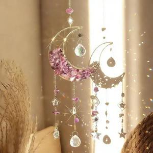 Farol Marroquí de Madera Hecho a Mano, Portavelas Decorativo Colgante, Vidrio Azul, Decoración Islámica para el Hogar y Jardín - Product Image 6