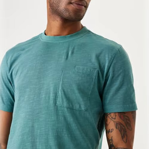 Camiseta Deportiva Personalizada para Hombre, Material Elástico Transpirable, Cómoda para Entrenamiento en Gimnasio, Marca Privada OEM - Product Image 4