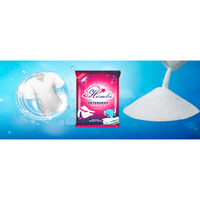 Détergent à lessive en poudre à parfum de citron et de fleurs, écologique, export en vrac, mousse haute/basse, Inde, usage unique, taches profondes