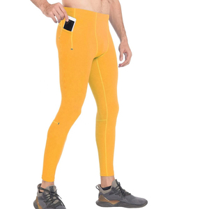 Ropa Deportiva para Hombre, Leggings de Compresión para Correr y Hacer Ejercicio, Elásticos en 4 Direcciones, Anti-UV, Transpirables, Cintura Elástica con Logotipo, Pantalones de BJJ para Hombre OWM - Product Image 2