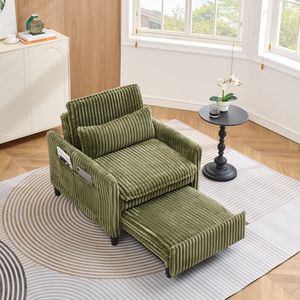 Divano Letto Comodo e Versatile con Cuscino, Arredamento Salvaspazio per Soggiorno, Camera da Letto o Balcone - Product Image 4