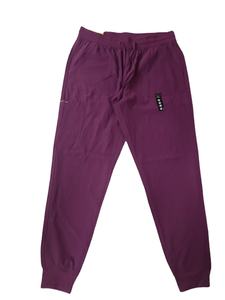 Pantalon de survêtement premium pour homme 100 % polyester, écologique, respirant, décontracté, streetwear, léger, taille mi-haute, design plissé, uni - Product Image 5