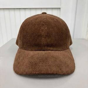 Custom Logo Corduroy Dad <b>Hat</b> 6 Panel Cotton Baseball Cap Multi Color Unisex Street Style Fashion <b>Hat</b> Gorras Wholesale - Product Image 1