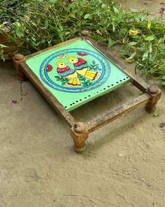 Bandeja de Servir Premium de Madera con Diseño Tradicional de Cuerda Charpai para Ramadán y Diwali, Vajilla para el Hogar y la Cocina - Product Image 4