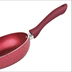 Poêle à frire antiadhésive Chef Granito Series Premium en aluminium à 3 couches avec revêtement marbré 22 cm - Marron - Product Image 5