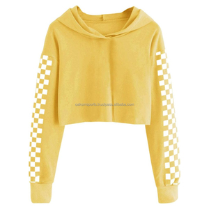 Haut décontracté en coton tricoté à manches longues et col rond pour femme, coupe courte tie-dye, respirant, coupe régulière, printemps-été - Product Image 4