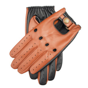 Gants de conduite en cuir d'agneau, finition douce et lisse, durables, unisexes - Product Image 2