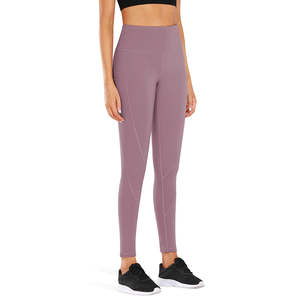 Leggings de Yoga para Mujer, Cintura Alta, Push-Up, para Fitness, Running, Gimnasio, Deporte, sin Costuras, Estampados, Elásticos en Cuatro Direcciones, Spandex/Nylon - Product Image 3