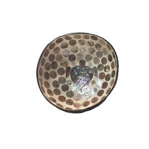 Cuenco de conchas de coco hecho a mano de alta calidad colorido y único hecho en Vietnam - Product Image 3