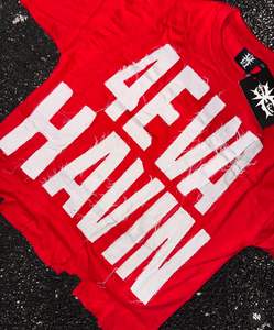 เสื้อยืดคอตตอน 100% คุณภาพสูง ทรงโอเวอร์ไซส์ ไหล่ตก คอเล็ก สไตล์วินเทจ ล้างสีแบบ Heavyweight Snow Wash และ Acid Wash - Product Image 5