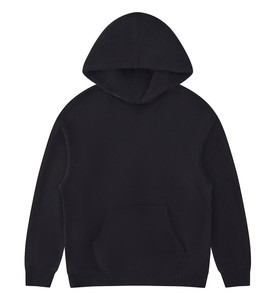 Sudadera con capucha personalizada 100% algodón talla XL, diseño con cremallera y logo en relieve, sudadera de invierno de tela de rizo, bordada con cuentas, color liso. - Product Image 4