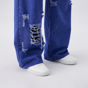 Jeans Anchos para Hombre al por Mayor, Estilo Retro Clásico, Holgados, Hip Hop, Vintage, Streetwear - Product Image 6