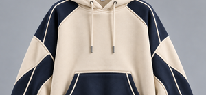 Sweat-shirt à capuche pour homme, à blocs de couleur, à manches longues, décontracté, avec poche kangourou - Product Image 3