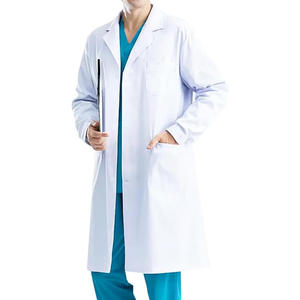 Blouse de laboratoire pour hommes, infirmiers et médecins, en sergé de coton, prix direct usine, vente en gros - Product Image 2