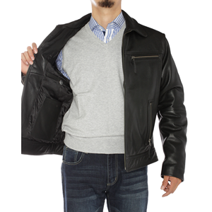 Premium Quality <b>Genuine</b> <b>Leather</b> <b>Jacket</b> for Men 2026 Trending <b>Leather</b> <b>Jacket</b> Manufacturer Supplier - Product Image 4