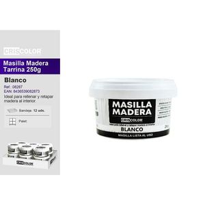 Classic Talin White Wood <b>Putty</b> <b>Plastic</b> MASILLA MADERA TARRINA for Crafting Supplies - Product Image 1