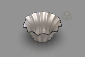 ชามโลหะตกแต่งสุดหรูรักษ์โลก ดีไซน์ลายแตกสีทอง  แบบสั่งทำพิเศษ สำหรับตกแต่งโต๊ะสไตล์โมเดิร์น - Product Image 6